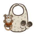SET REGALO BUHO BEIGE INTERBABY