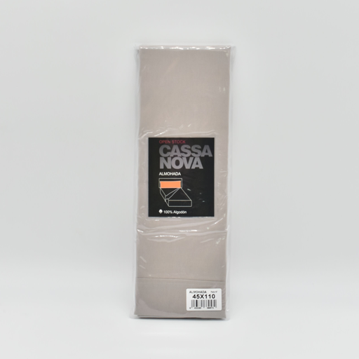 FUNDA DE ALMOHADA 100% ALGODÓN PIEDRA CASSA NOVA