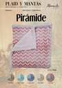 MANTA PIRÁMIDE GRIS MIRACLE