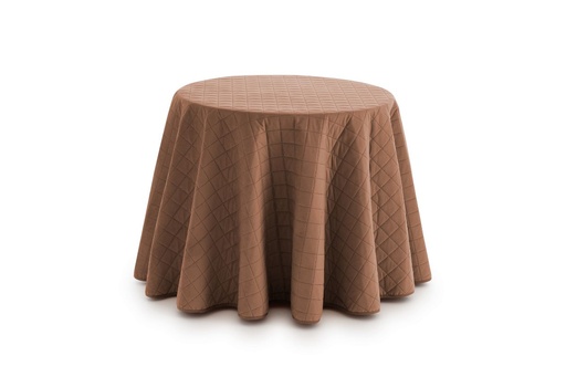 FALDA CAMILLA TERCIOPELO ACOLCHADA VELVET MARRÓN HIPERMANTA
