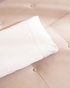 FUNDA ALMOHADA SEDA DE BAMBÚ BLANCO DON ALGODON
