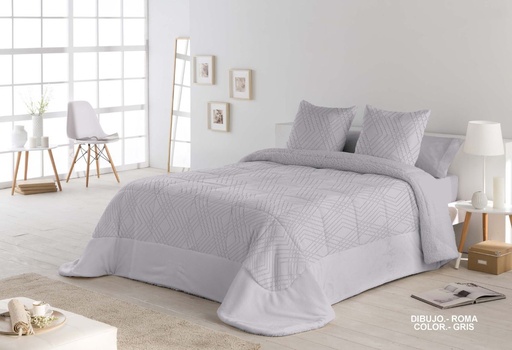 CONFORTER SHERPA ROMA GRIS POLO POLO