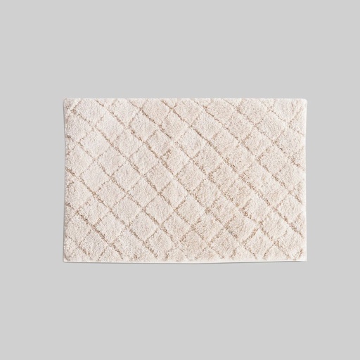 [ORIONBEIGE-60X40] ALFOMBRA BAÑO ORIÓN BEIGE 60X40 EDEN