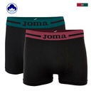 BOXER HOMBRE SIN COSTURAS PACK 2 JS8001B NEGRO VG JOMA