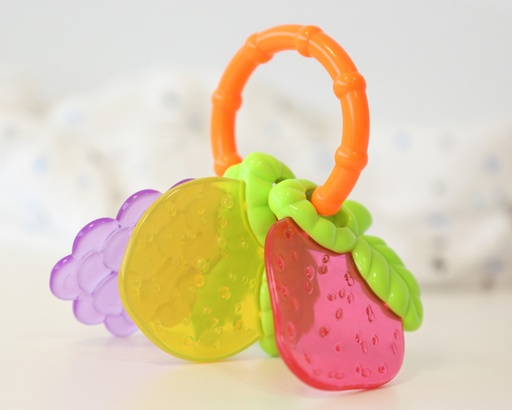 [1603] MORDEDOR CON FORMA DE FRUTAS 21X16CM 1603 KIOKIDS