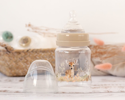 [4213] BIBERÓN 150ML CIERVO +0 MESES 4213 BEIGE KIOKIDS