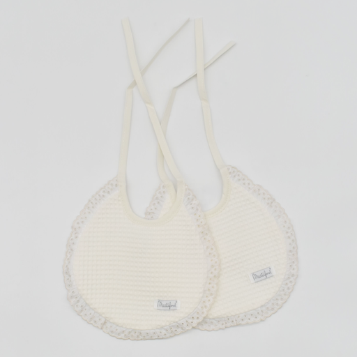 [81425-2BEIGE] PACK 2 BABEROS REF 8 1425/2 05 BEIGE MARTIFANEL