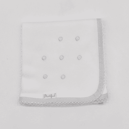 [GASAF2BORDTOPITOS-GRIS] GASA F2 BORDADA TOPITOS 04 GRIS 65X65 MARTIFANEL