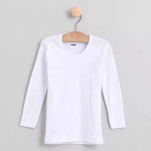 CAMISETA INFANTIL M/L ALGODON 419 RAPIFE