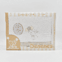 JUEGO SÁBANAS MICROLINA CONEJO GLOBO BEIGE DENENES