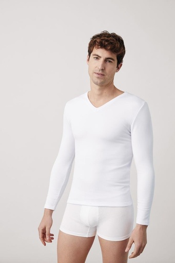 CAMISETA TÉRMICA MANGA LARGA 70101 BLANCO YSABEL MORA