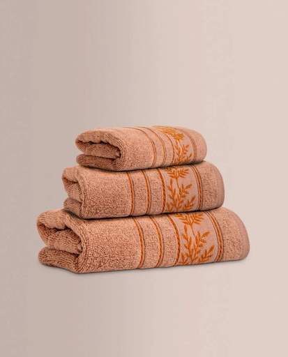 [YEUDIVISON] JUEGO DE TOALLAS JACQUARD YEUDI VISÓN DON ALGODÓN