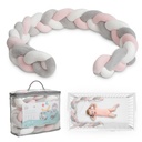 CHICHONERA CUERDA TRENZADA ROSA INTERBABY