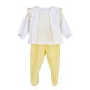 CONJUNTO POLAINA FRISA 11105 AMARILLO CALAMARO