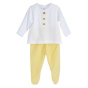 CONJUNTO POLAINA FRISA 11106 AMARILLO CALAMARO