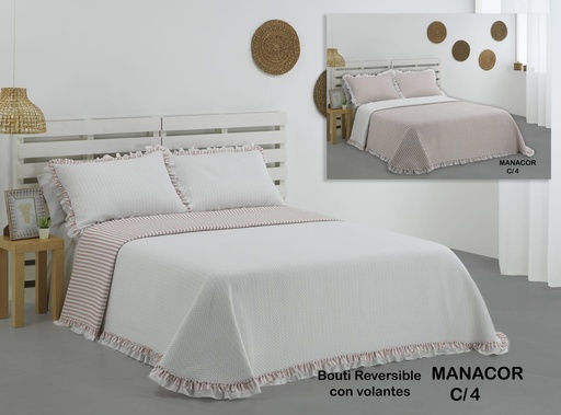 COLCHA BOUTI MANACOR ROSA DOLZ