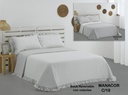 COLCHA BOUTI MANACOR GRIS PERLA DOLZ
