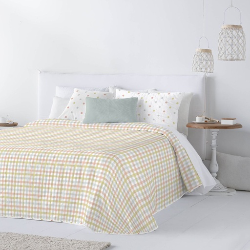 COLCHA IM BOUTI KRISTIN NARANJA FUN&amp;DECO