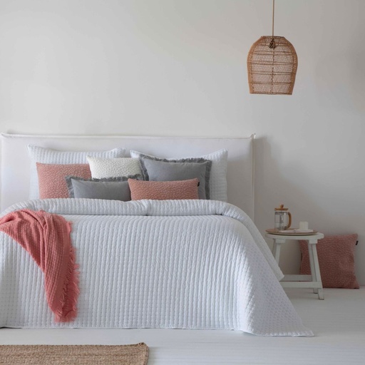 COLCHA IM BOUTI AZARA BLANCO FUN&amp;DECO
