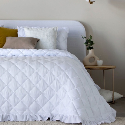COLCHA IM BOUTI VENUS BLANCO FUN&amp;DECO