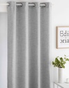 CORTINA IM ALAIA 140X270 GRIS FUN&DECO