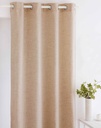 CORTINA IM ALAIA 140X270 MARRON FUN&DECO