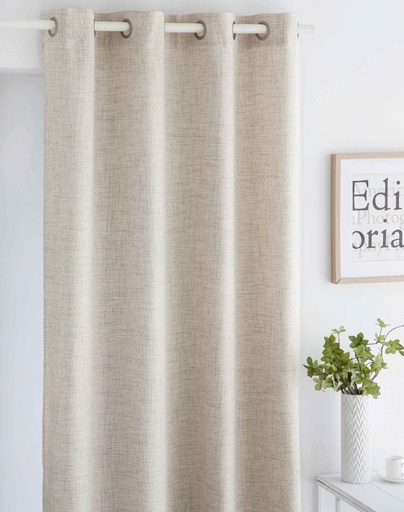 [10029456] CORTINA IM ALAIA 140X270 BEIGE FUN&amp;DECO
