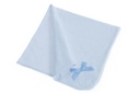 ARRULLO INFANTIL ALGODON 10906 AZUL 80X80 GAMBERRITOS