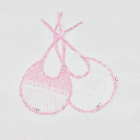 PACK 2 BABEROS 05 BI/2 20X20 ROSA MARTIFANEL