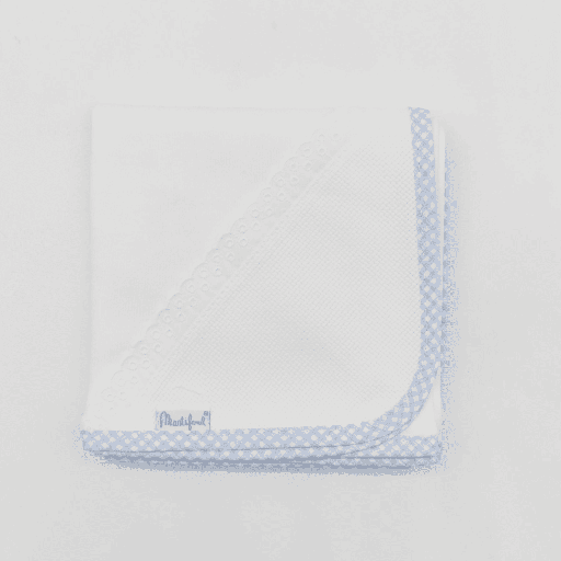 [F02BI-BLAZUL] GASA F02 BI PARA BORDAR 65X65 BLANCO-AZUL MARTIFANEL
