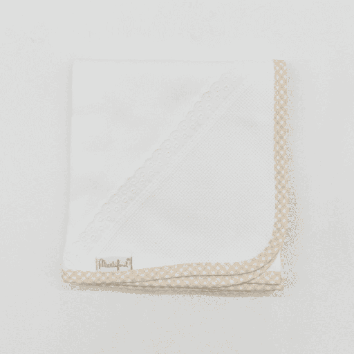 [F02BI-BLBEIGE] GASA F02 BI PARA BORDAR 65X65 BLANCO-BEIGE MARTIFANEL