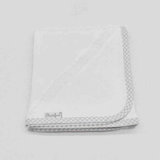 [F02BI-BLGRIS] GASA F02 BI PARA BORDAR 65X65 BLANCO-GRIS MARTIFANEL