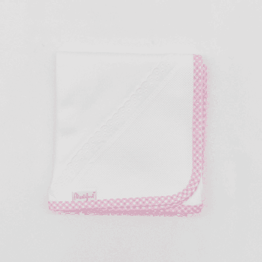 [F02BI-BLROSA] GASA F02 BI PARA BORDAR 65X65 BLANCO-ROSA MARTIFANEL
