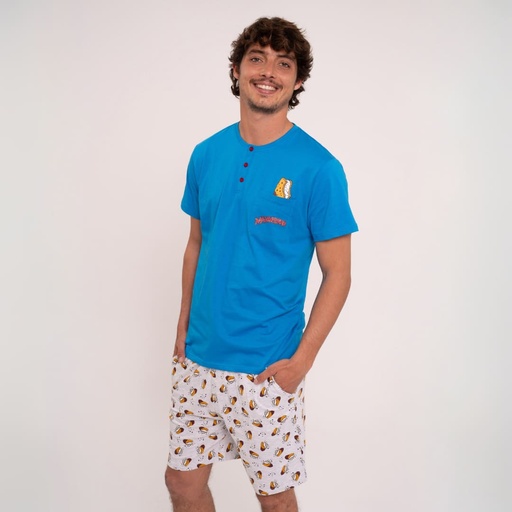 PIJAMA HOMBRE VERANO 310061 MUYDEMI