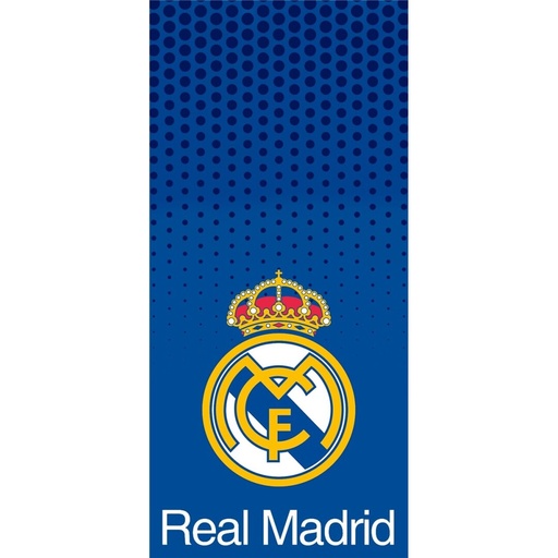 [NW1398] TOALLA PLAYA ALGODON NW1398 75X150 REAL MADRID