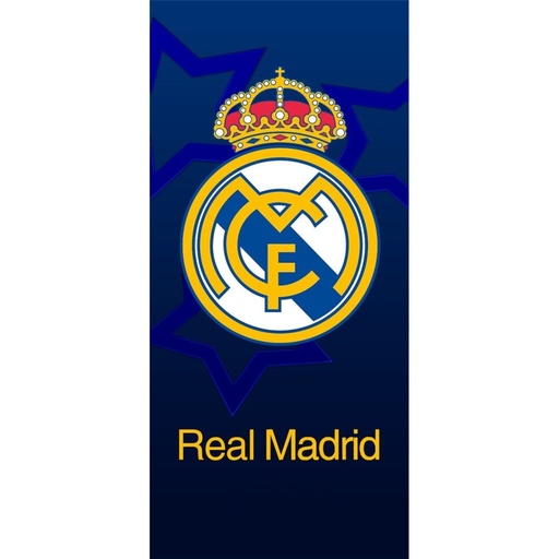 [NW1397] TOALLA PLAYA ALGODON NW1397 75X150 REAL MADRID