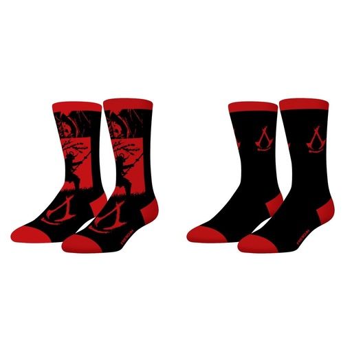 PACK 2 CALCETINES HOMBRE ASC DUO+UNI1 FREEGUN