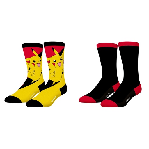 PACK 2 CALCETINES HOMBRE ALGODÓN POKEMON 200N LOT F FREEGUN