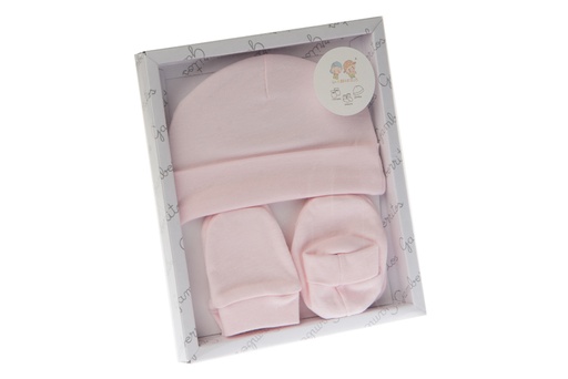 [8837-ROSA] JUEGO INFANTIL 3 PCS 8837 ROSA GAMBERRITOS