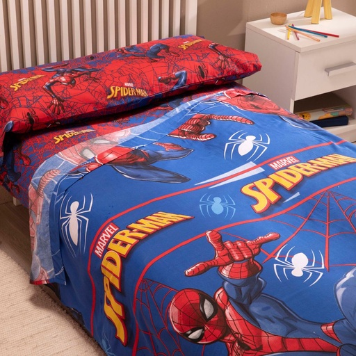 JUEGO DE SABANAS TELA LICENCIA SPIDERMAN