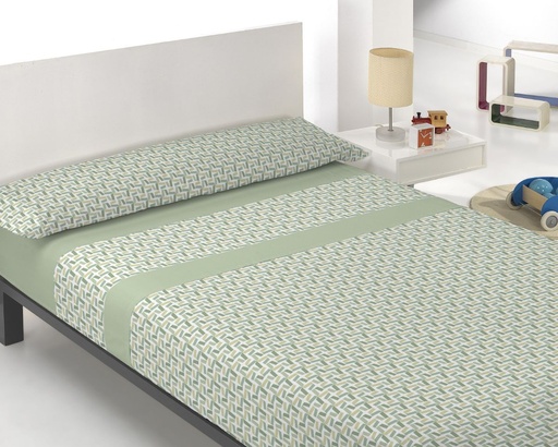 JUEGO DE SABANAS MICRO DOMI VERDE INNOVA HOME