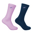 CALCETIN MUJER PACK 2 JS1784 ROSA/MARINO JOMA