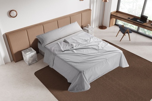 JUEGO DE SABANAS TELA Q75 BEIGE MORA