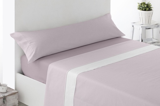 JUEGO DE SABANAS TELA BRIAS ROSA MIRACLE