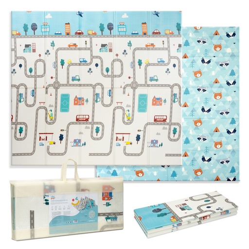 [ALF11] ALFOMBRA DE JUEGOS-GATEO COCHES INTERBABY