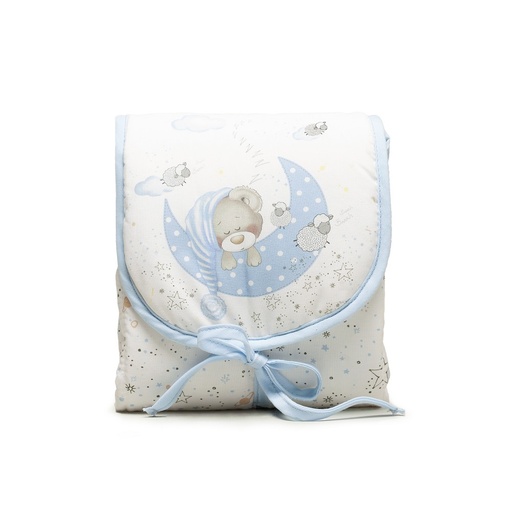 [92204-01] VESTIDOR BEAR SLEEPING AZUL INTERBABY