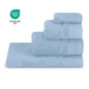 JUEGO DE TOALLAS 3 PZAS AZUL