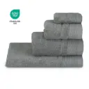 JUEGO DE TOALLAS 3 PZAS GRIS