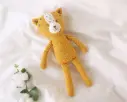 PELUCHE TIGRE PATILARGO ALGODÓN 30 CM 5822 MOSTAZA KIOKIDS