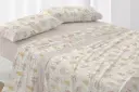 JUEGO DE SABANAS TELA 544 ARENA BURRITO BLANCO